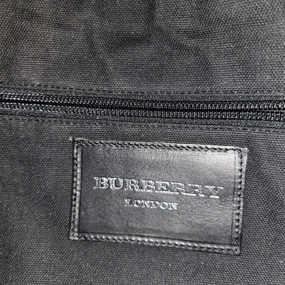 Burberry Black Suede Vintage Hobo Bag - Picture 13 of 14
